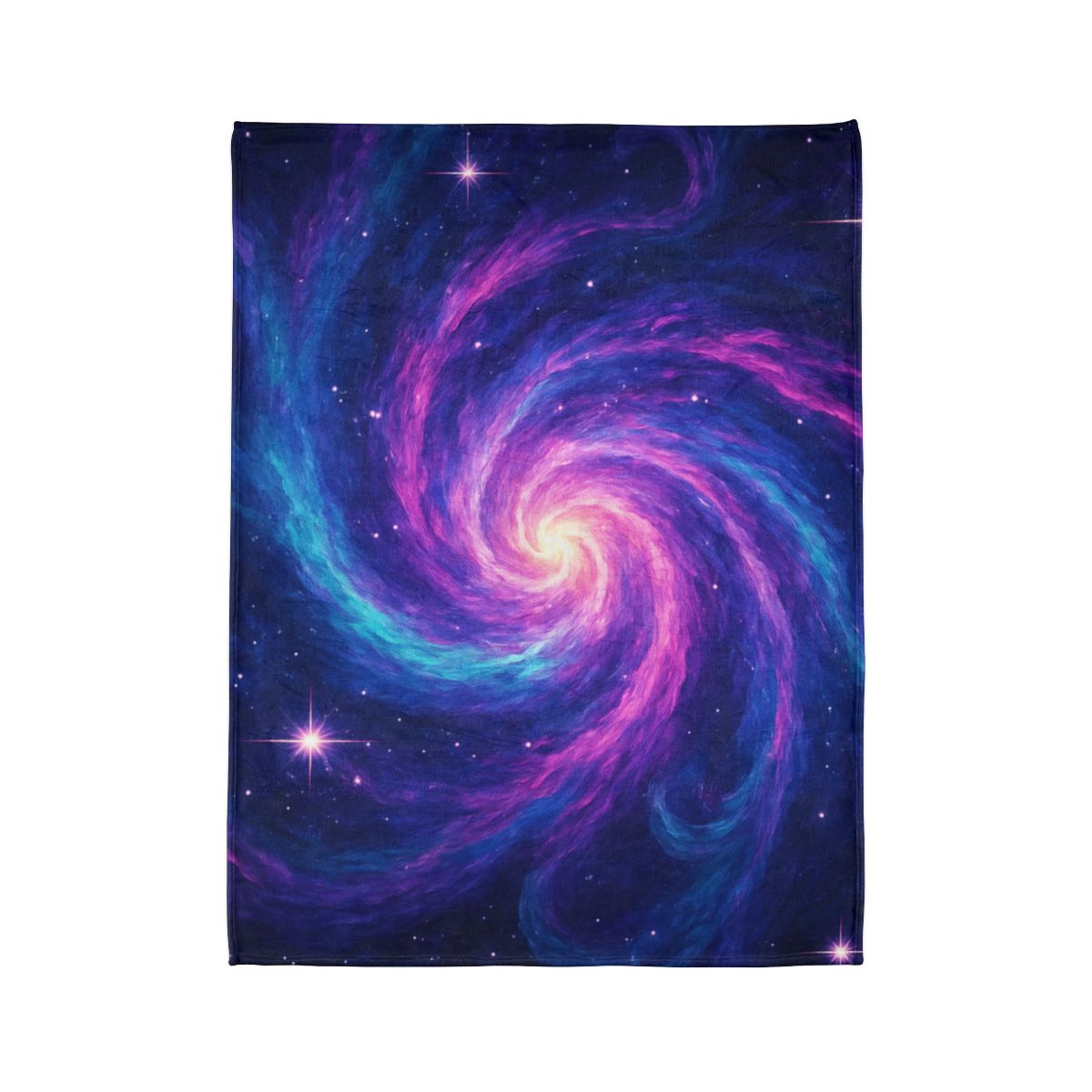 Nebula Spiral Haze decorative home blankets
