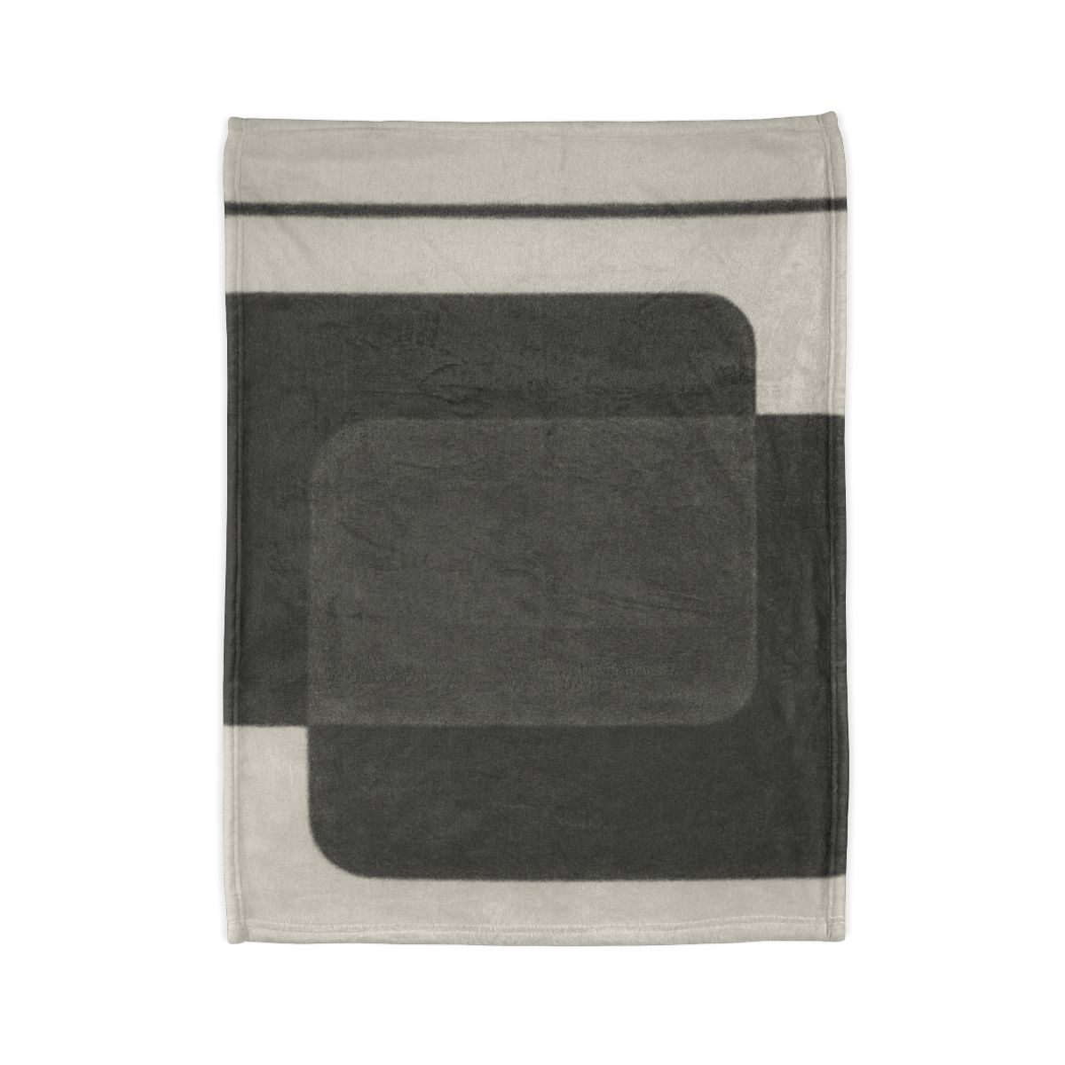 Offset Rectangle Harmony decorative home blankets