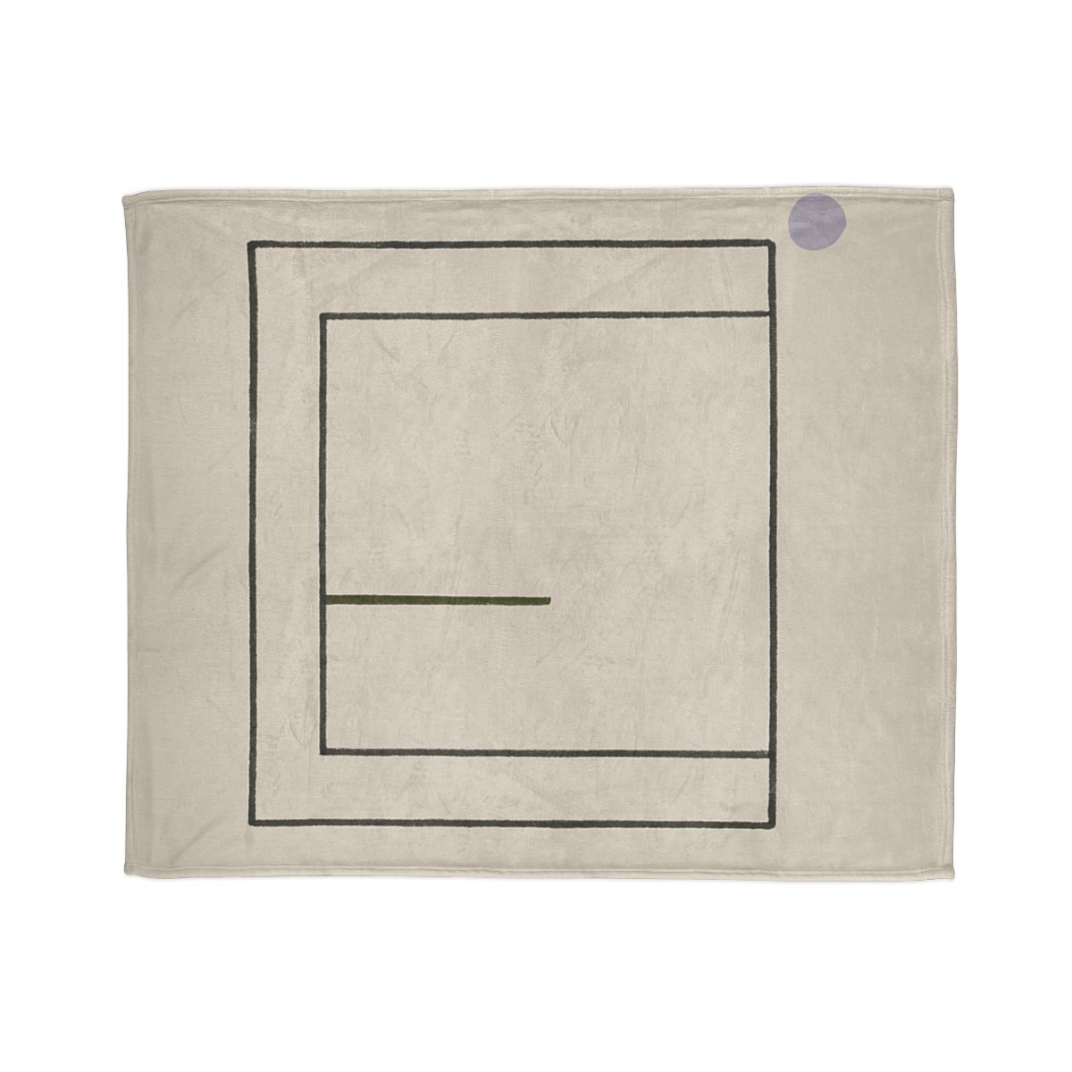 Nested Square And Crossing Short Line unique gift blankets