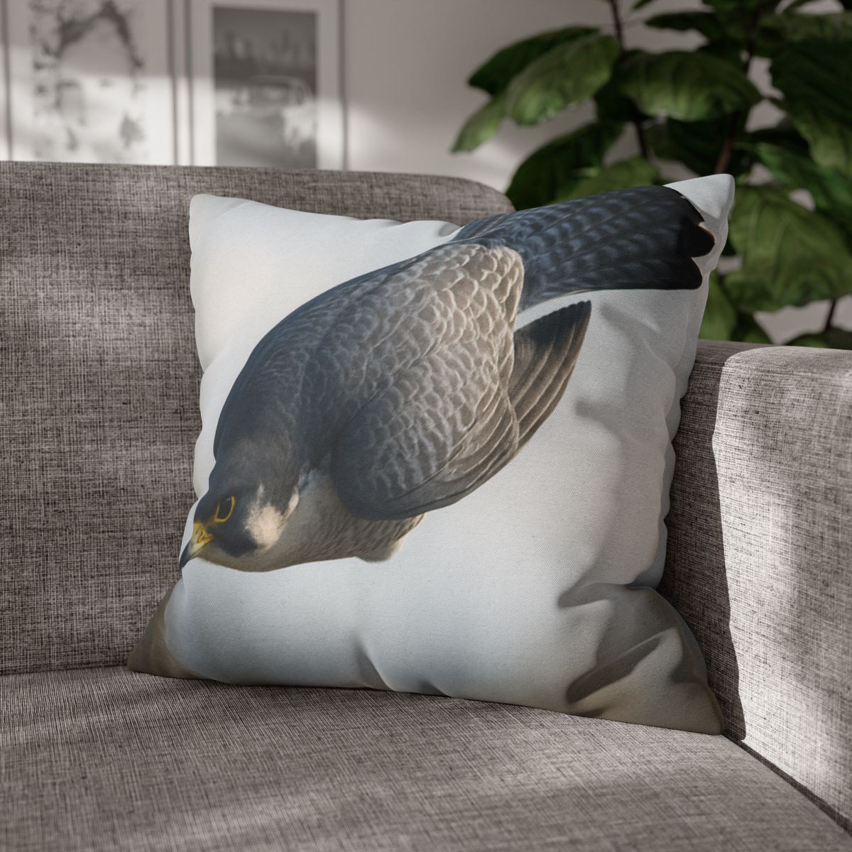 Comet Dive Peregrine Falcon stylish decorative pillowcases