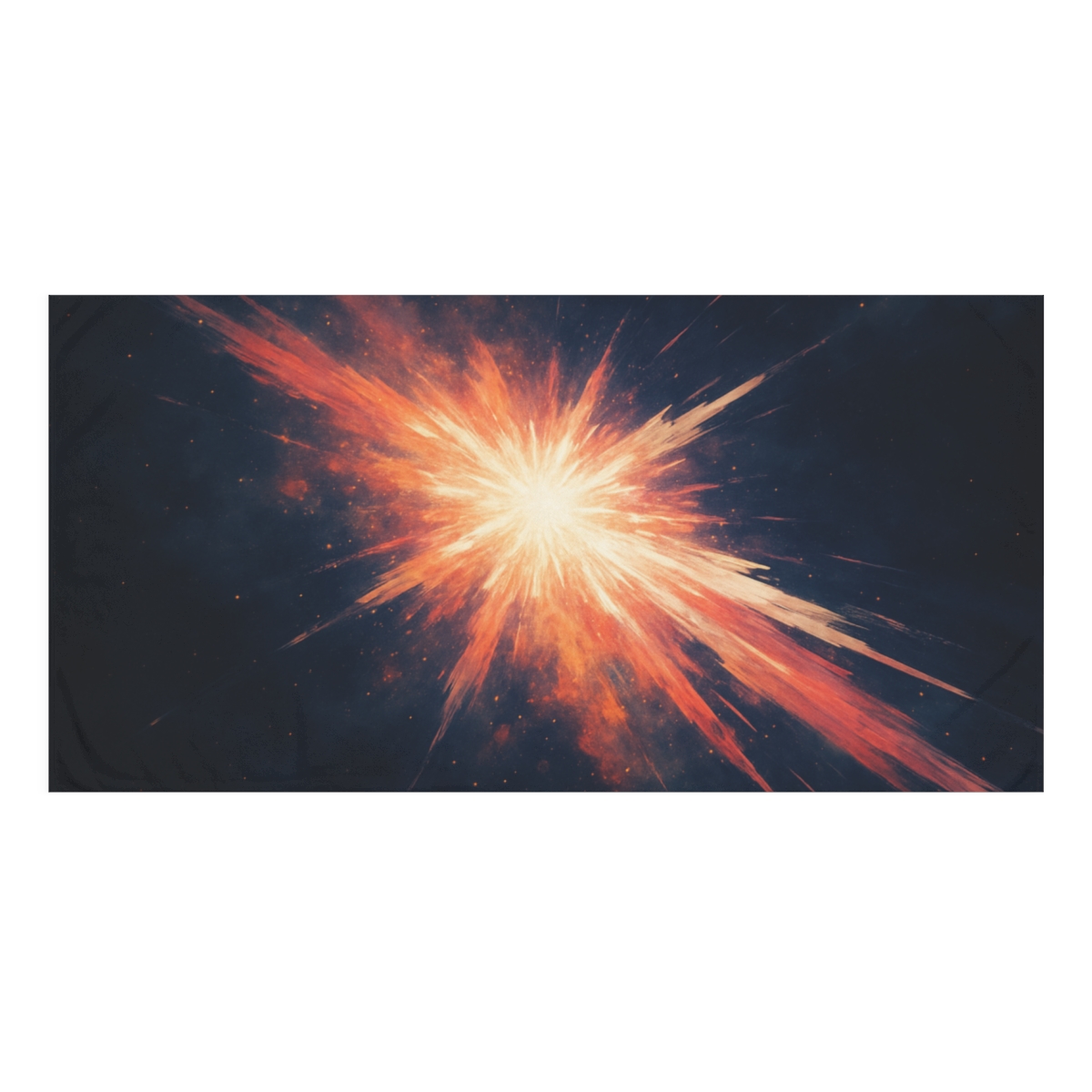 Starburst Bloom Chamber personalized bath towels