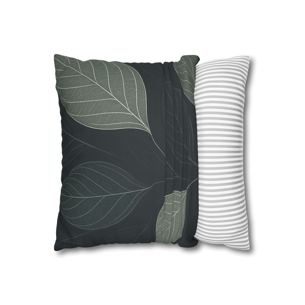Leaf Vein Circuit Filigree soft cotton pillow cases