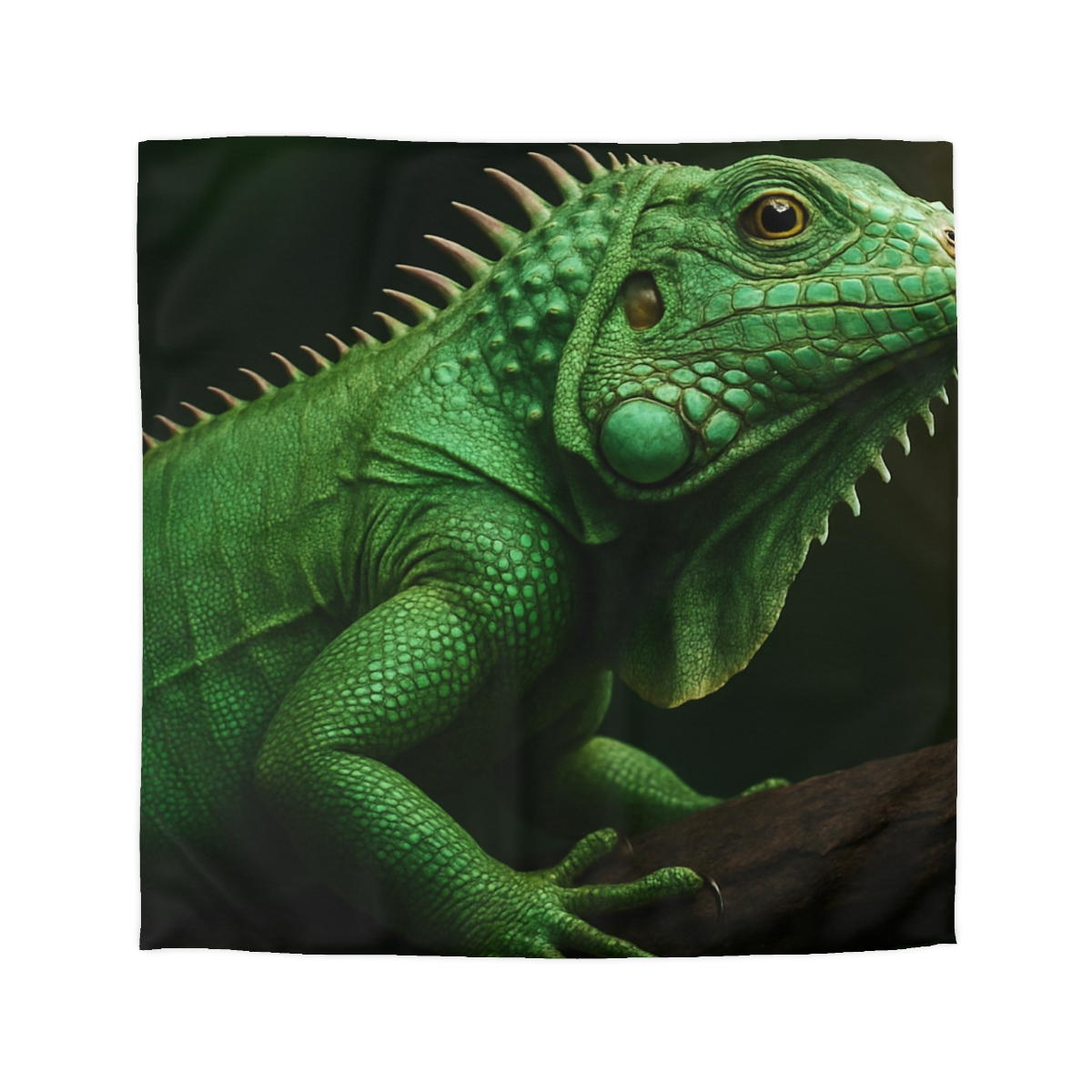 Mirror Glide Green Iguana duvets for gifts