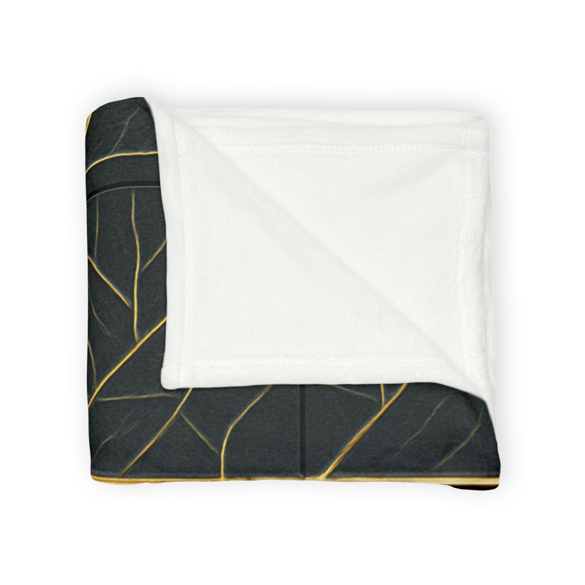 Venation Circuit Grid trendy patterned blankets