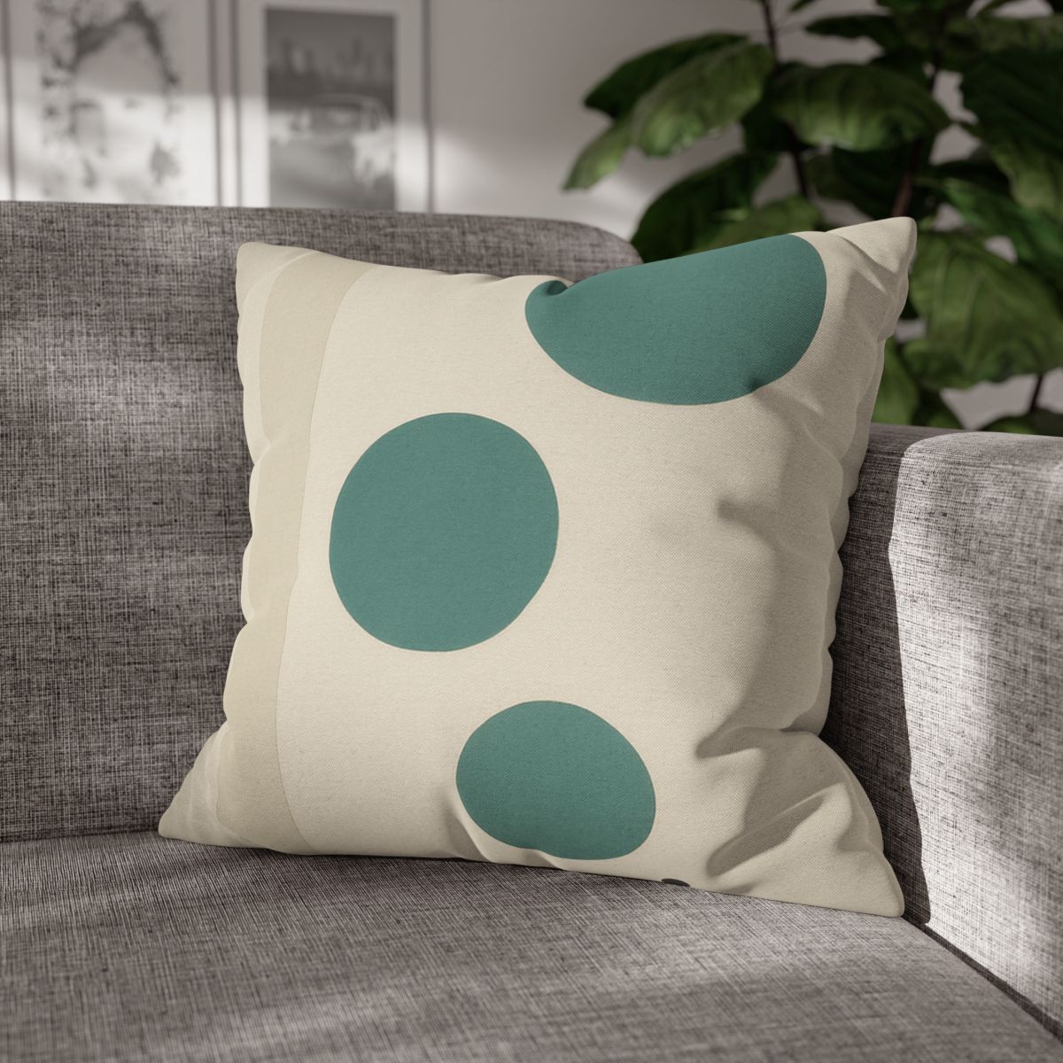 Teal Trio With Quiet Accent comfortable bedding pillow covers