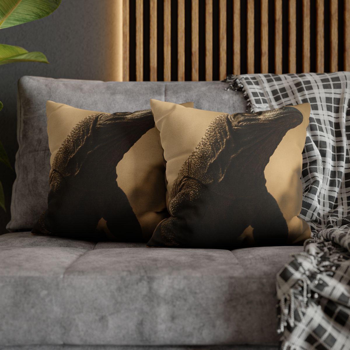 Ancient Sentinel Komodo Dragon unique gift pillow cases