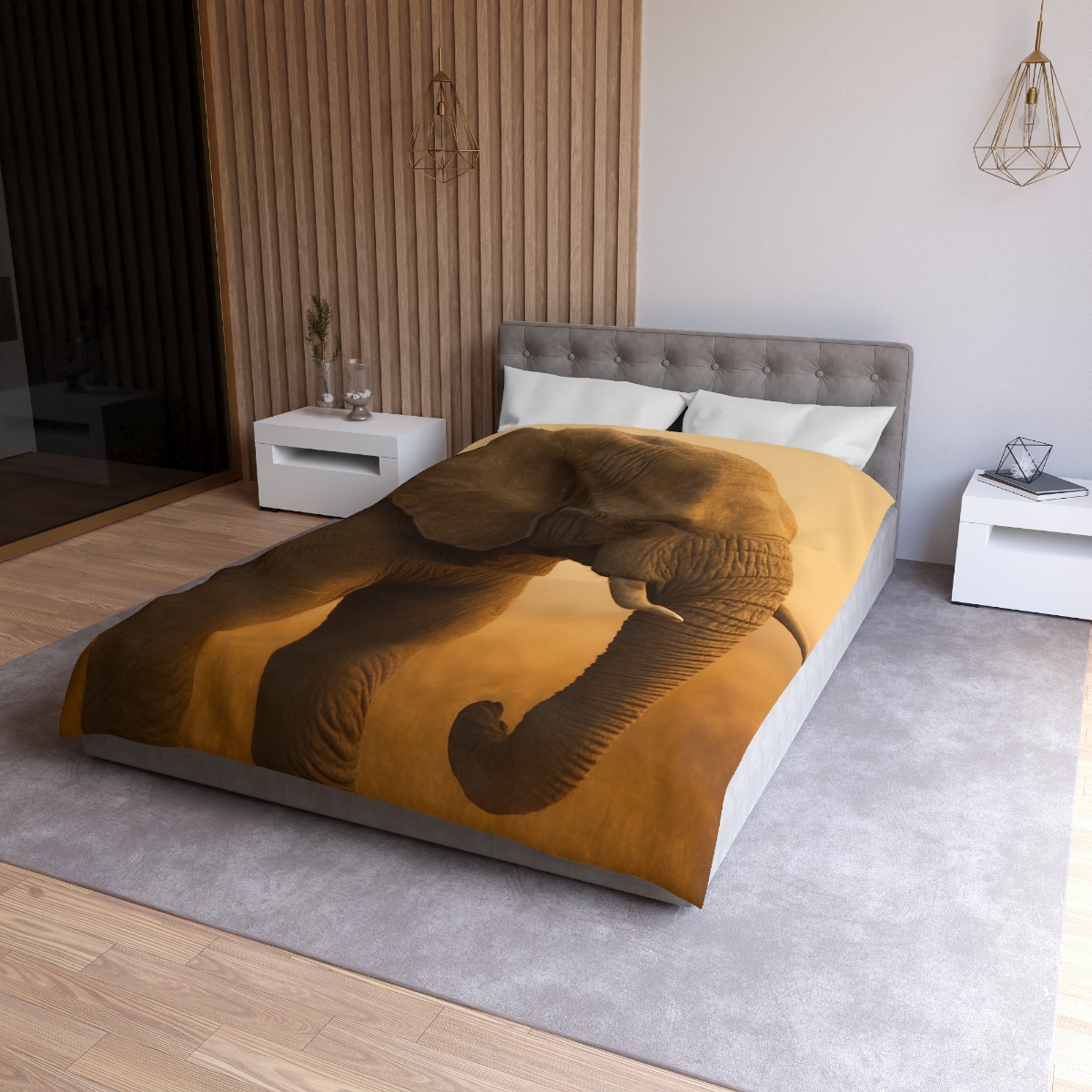 Savannah Sentinel Elephant unique patterned duvets