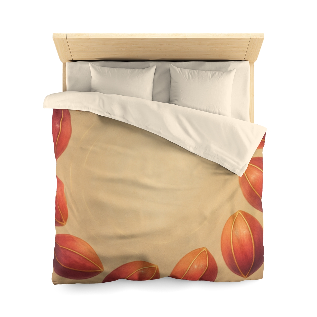 Cosmic Seed Pod Halo custom duvets