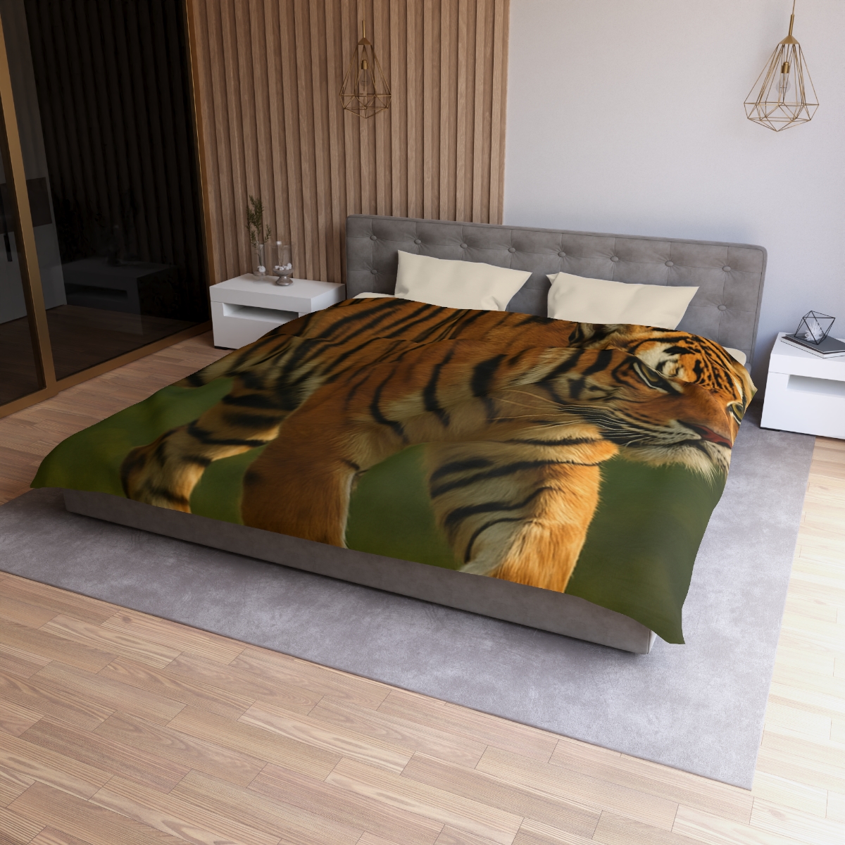 Forest Stalker Bengal Tiger warm winter duvets