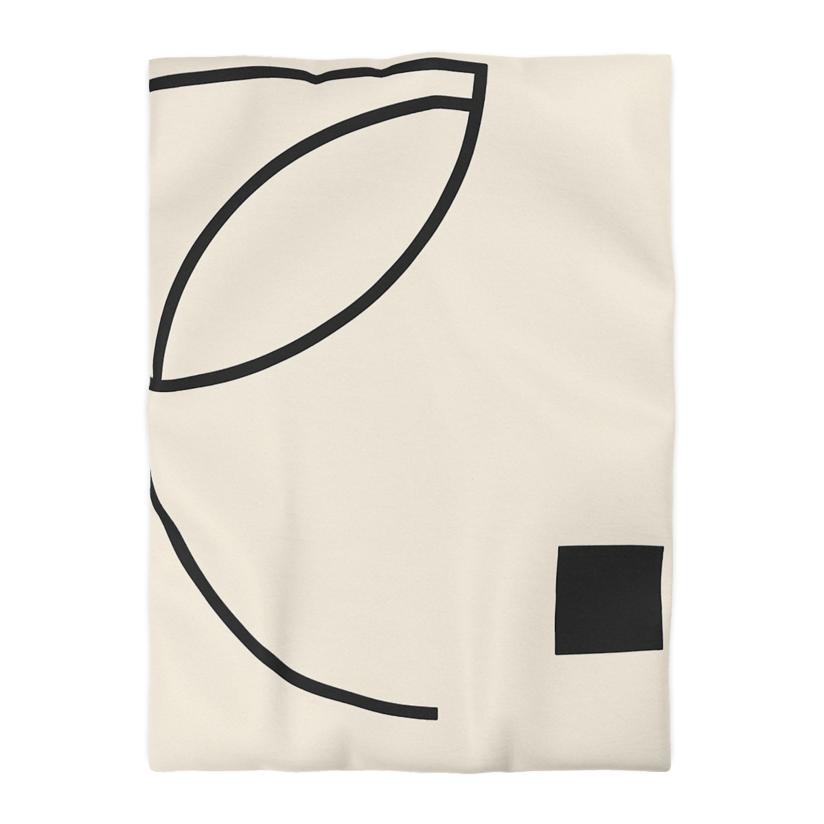 Corner Arc Pause personalized bedding duvets