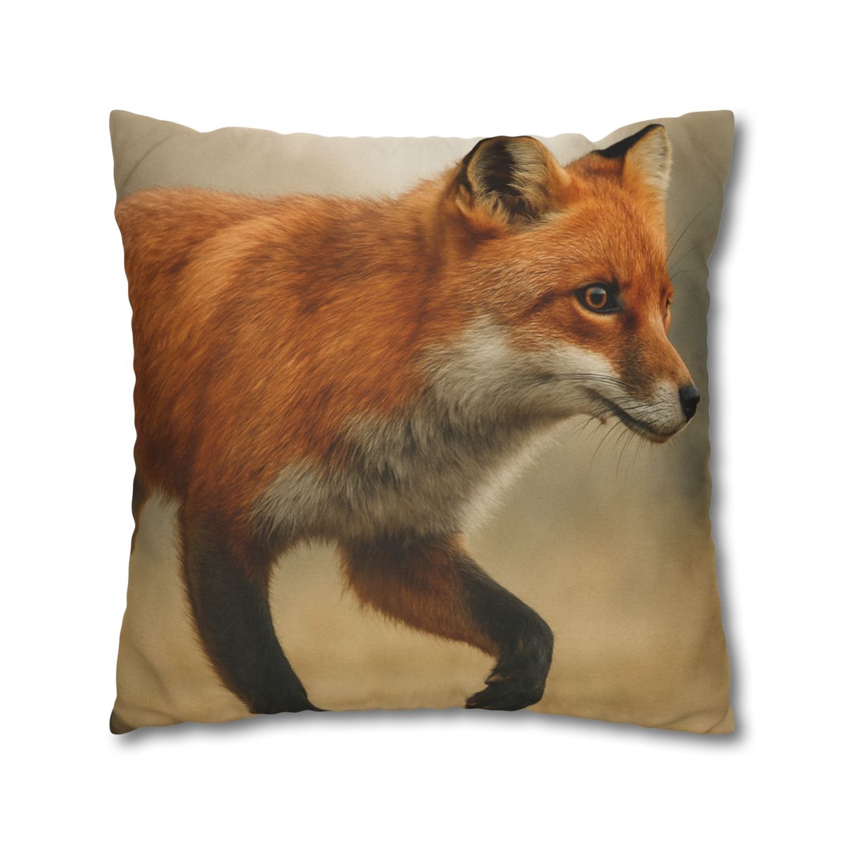 Eclipse Drift Red Fox designer print pillow cases