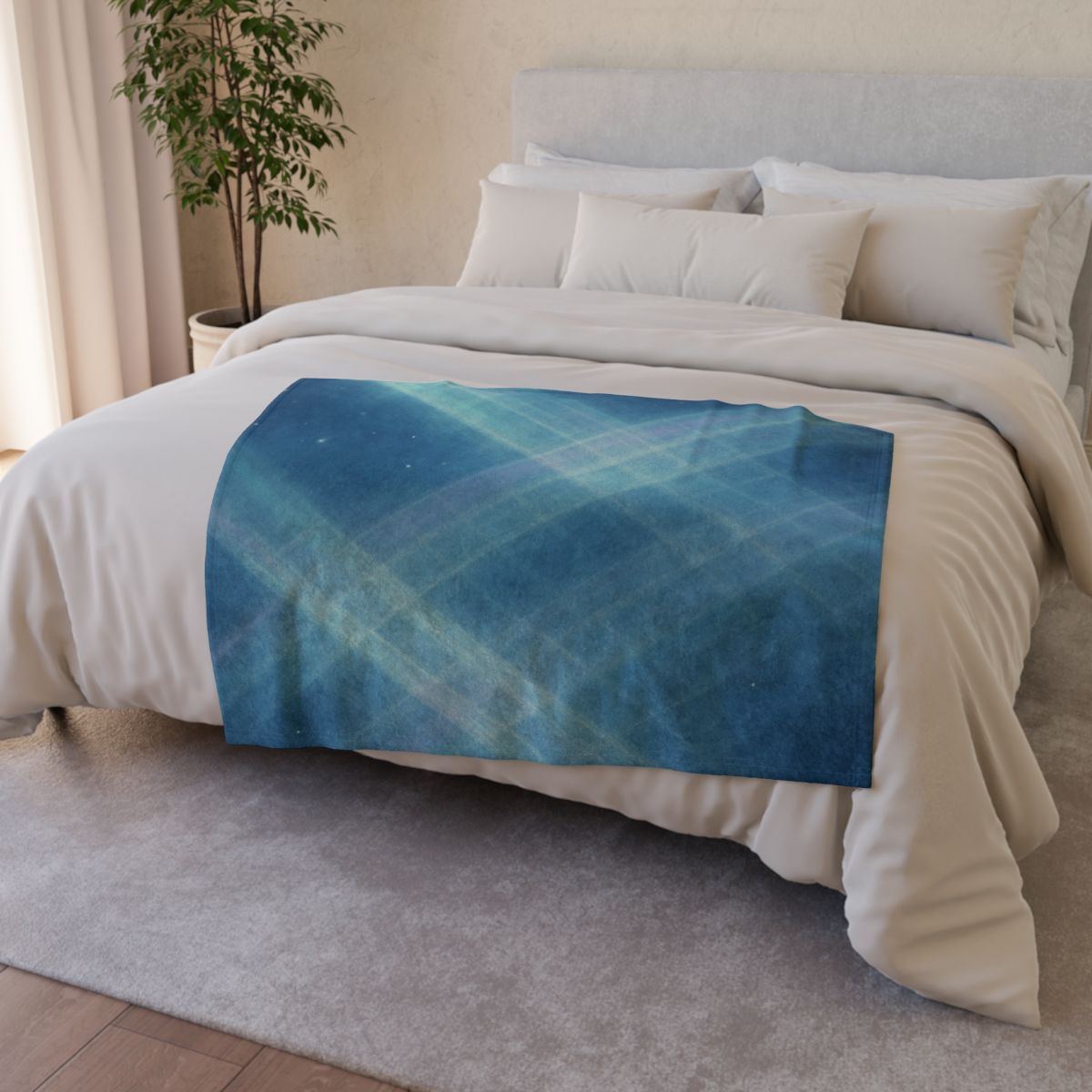 Aurora Lattice Drift unique gift blanketscustom blankets