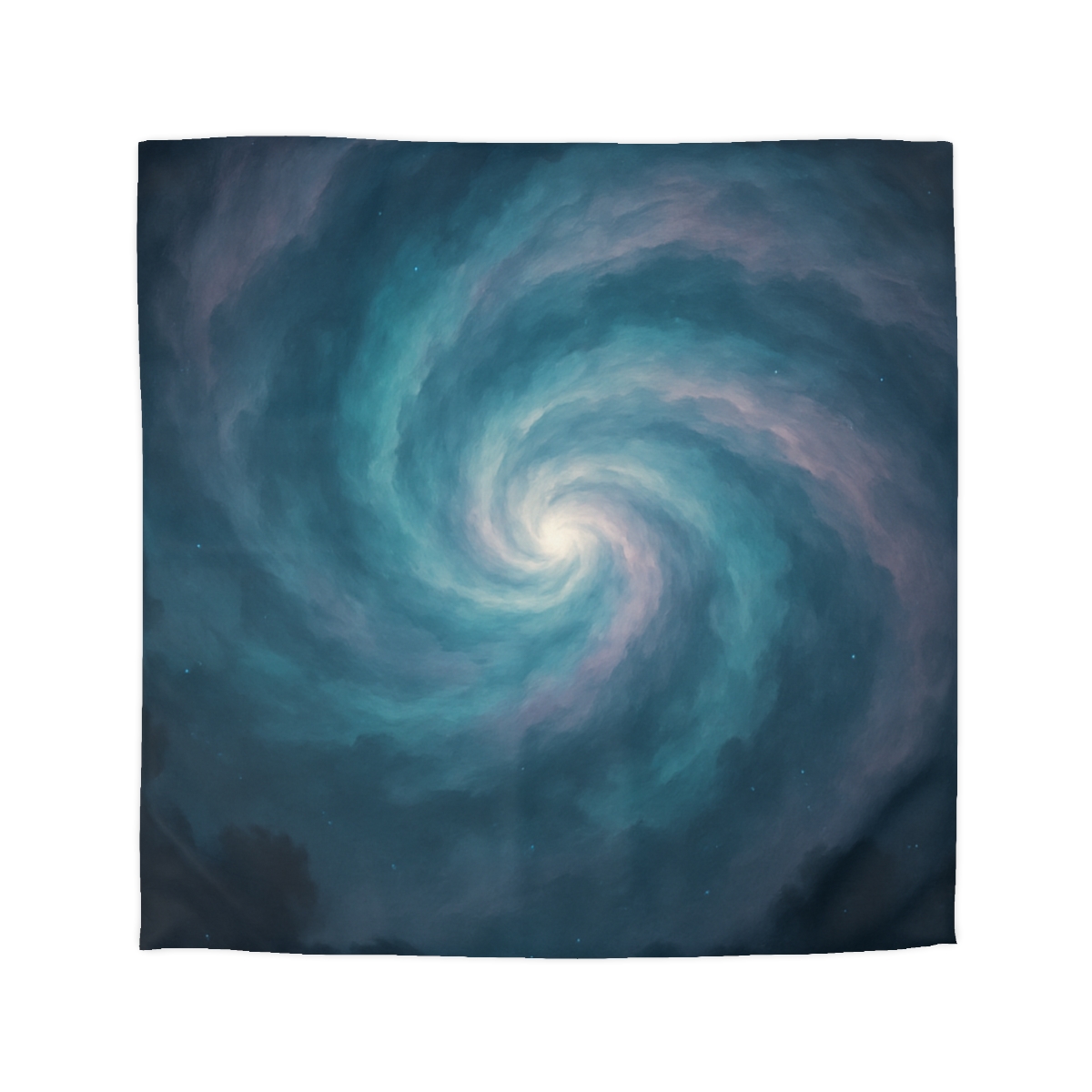 Nebula Spiral Haze unique patterned duvets