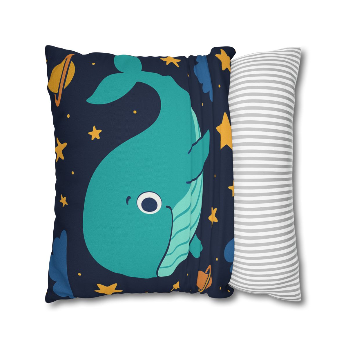 Starlight Whale Adventure unique gift pillow cases