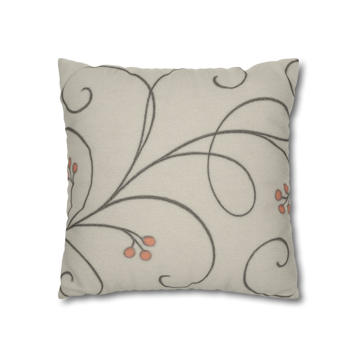 Tendril Lace Panorama personalized pillow covers