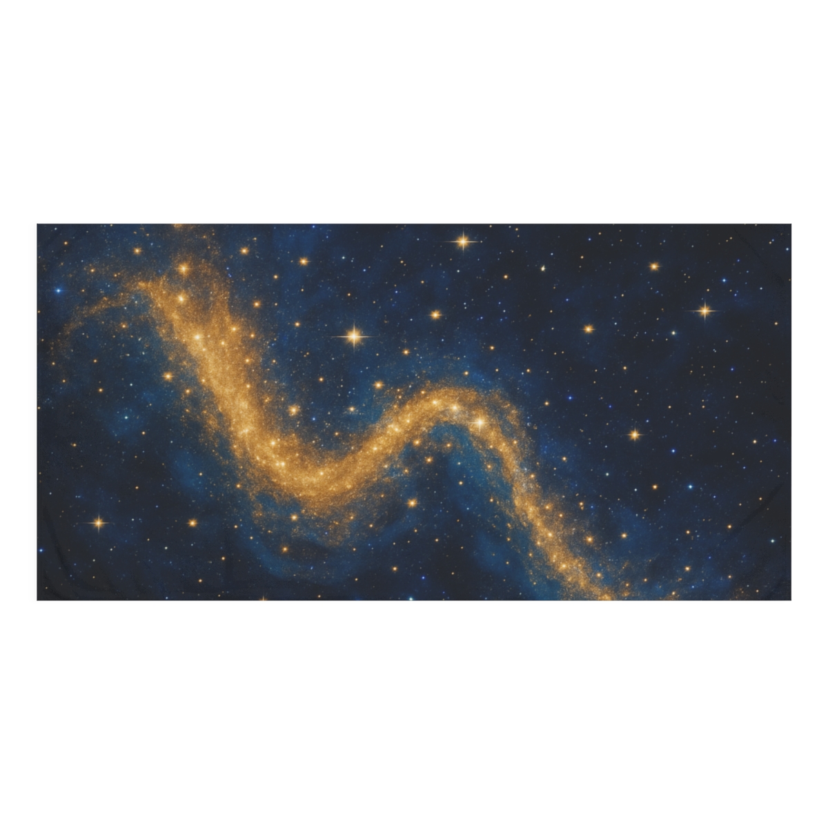 Stellar Pathway Glow decorative home towels