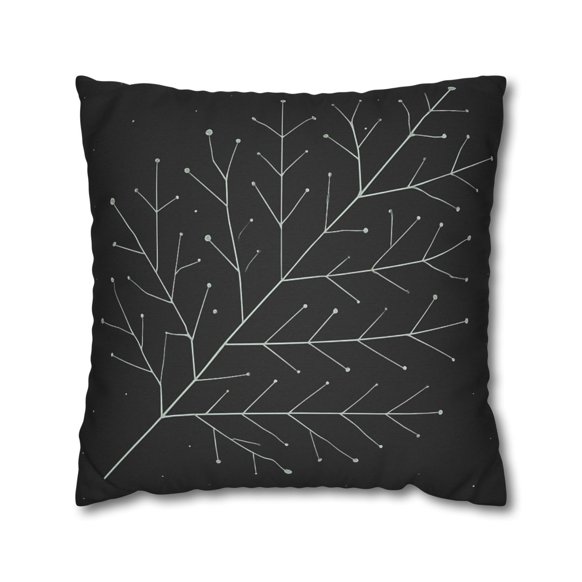 Leaf Vein Constellation Map custom pillow cases