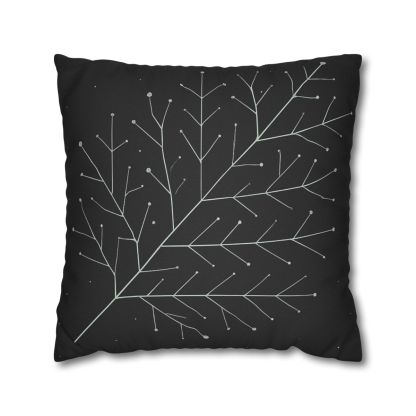 Leaf Vein Constellation Map custom pillow cases