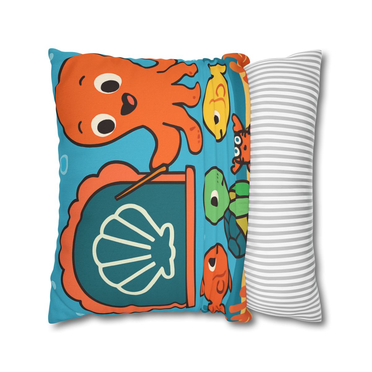 Coral Classroom Under The Sea custom pillow cases