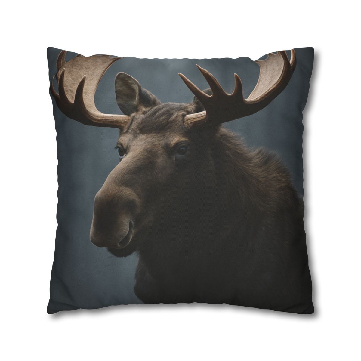 Quiet Titan Moose personalized pillow covers