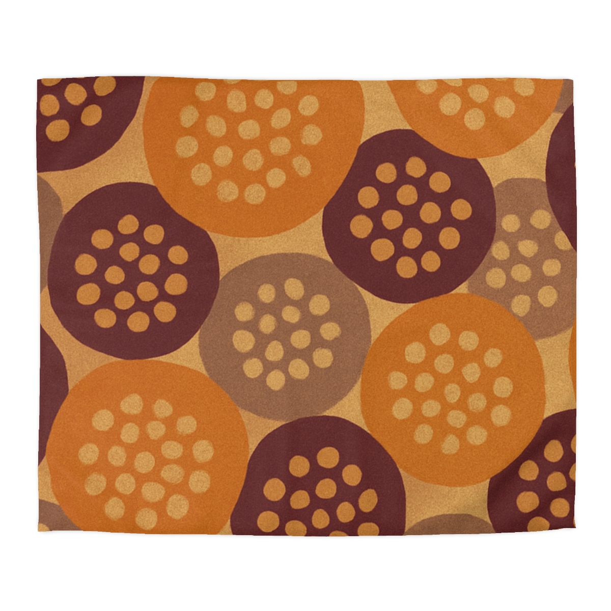 Seed Pod Cluster Mosaic designer printed duvets
