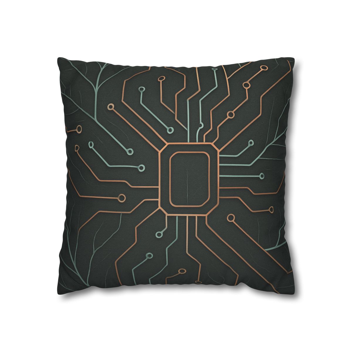 Leaf Vein Circuitry custom pillow cases