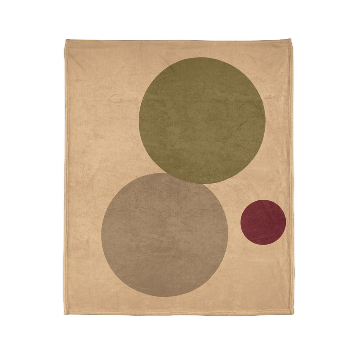 Three Circles With Shared Edge personalized cozy blankets