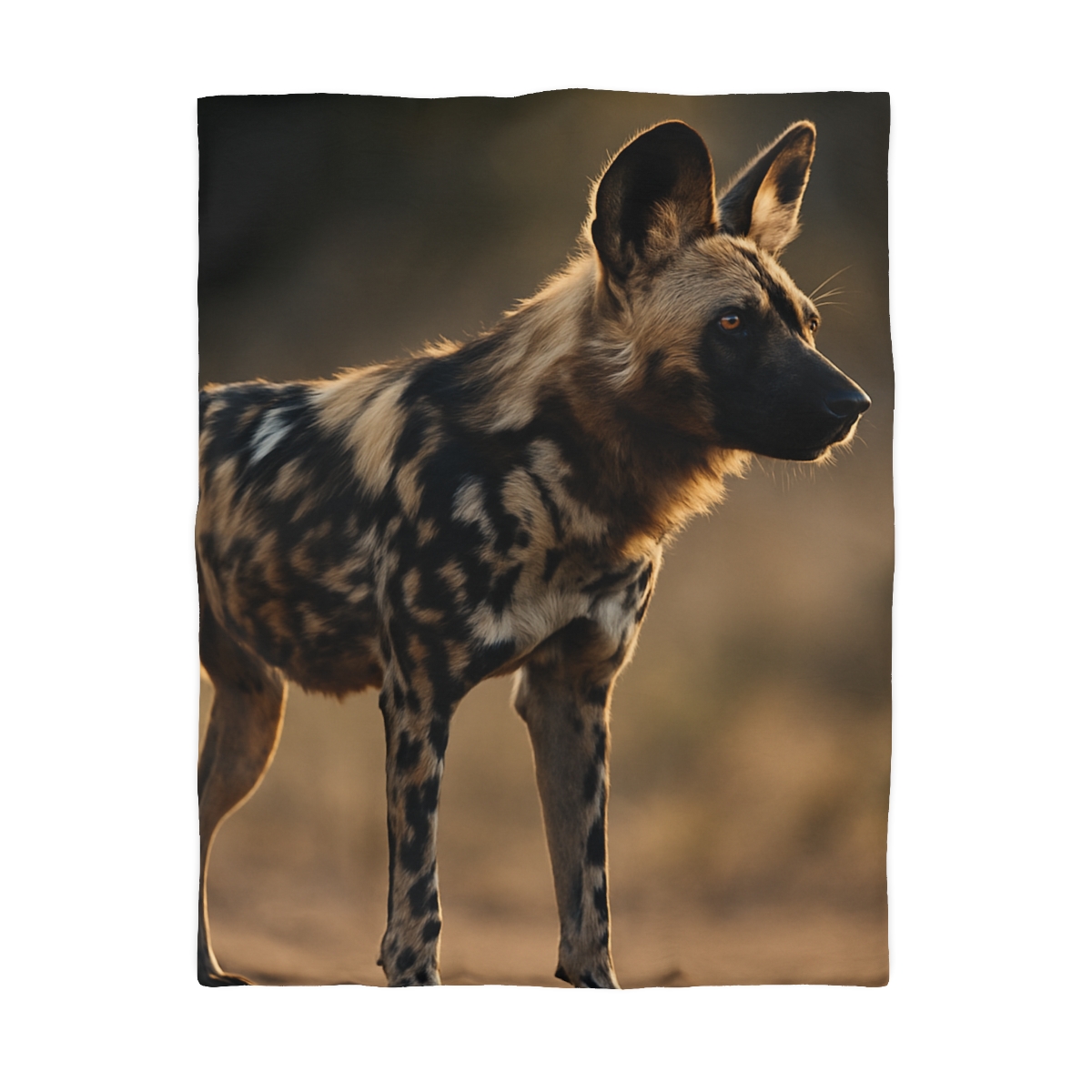 Ember Gaze African Wild Dog trendy bedroom duvets
