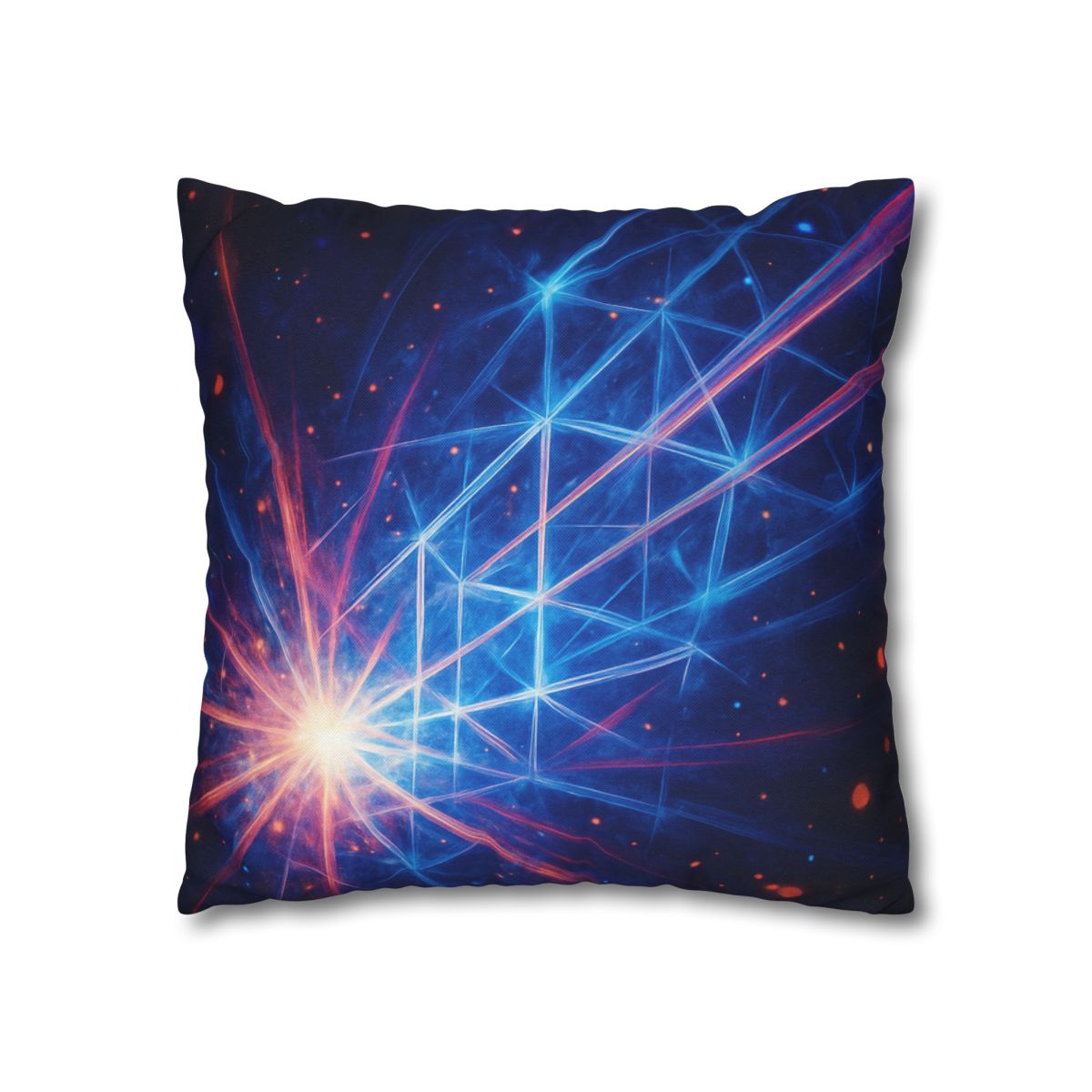 Starburst Lattice Bloom soft cotton pillow cases
