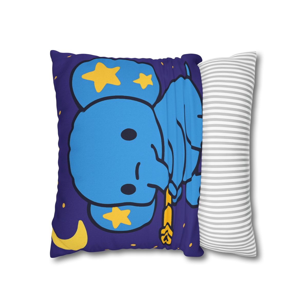 Starlight Safari Elephant designer print pillow cases