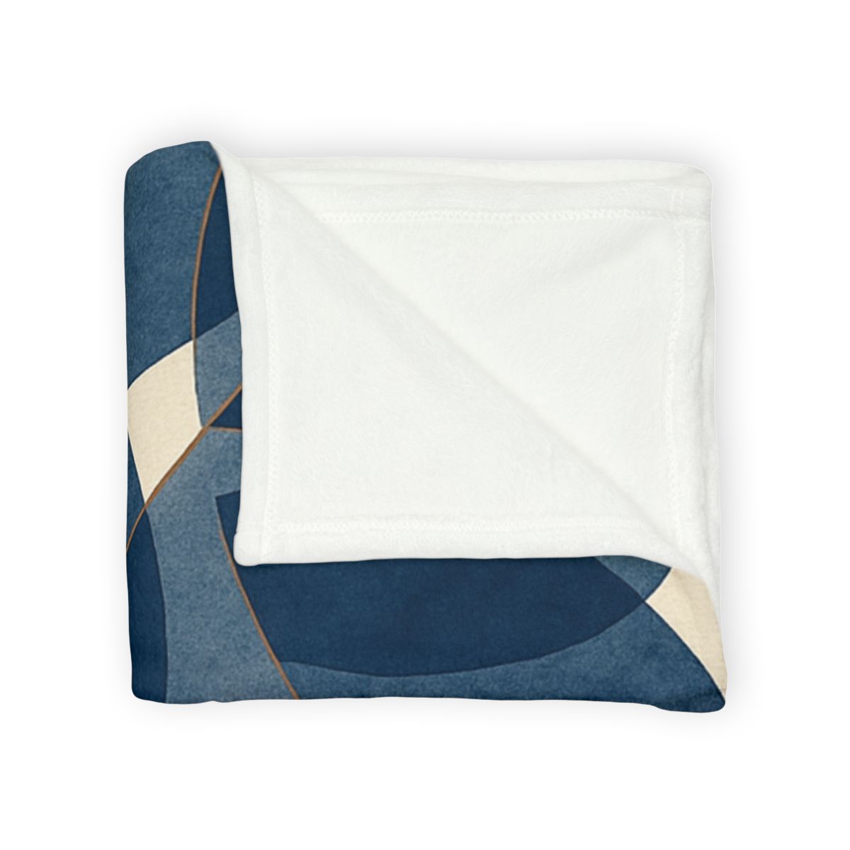 Petal Overlay Mosaic personalized cozy blankets