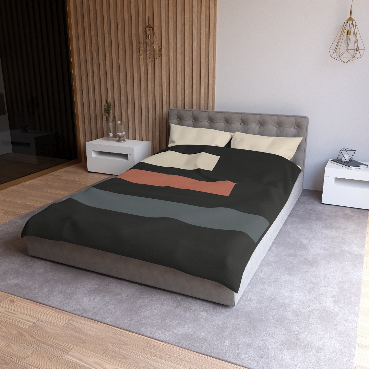 Three Bar Harmony stylish duvet covers