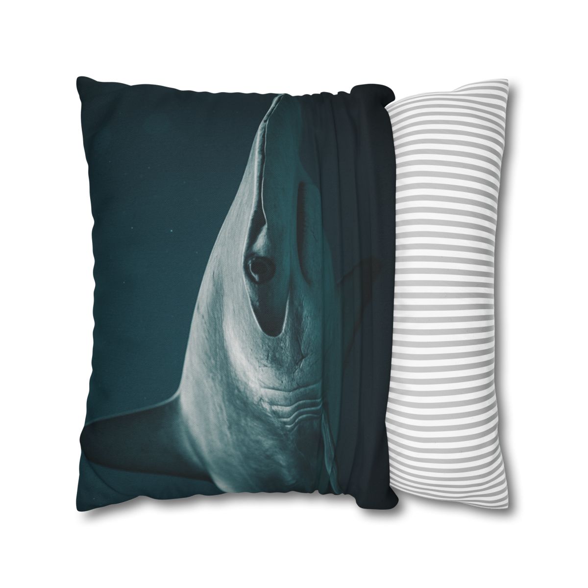 Midwater Silhouette Hammerhead Shark trendy patterned pillow cases