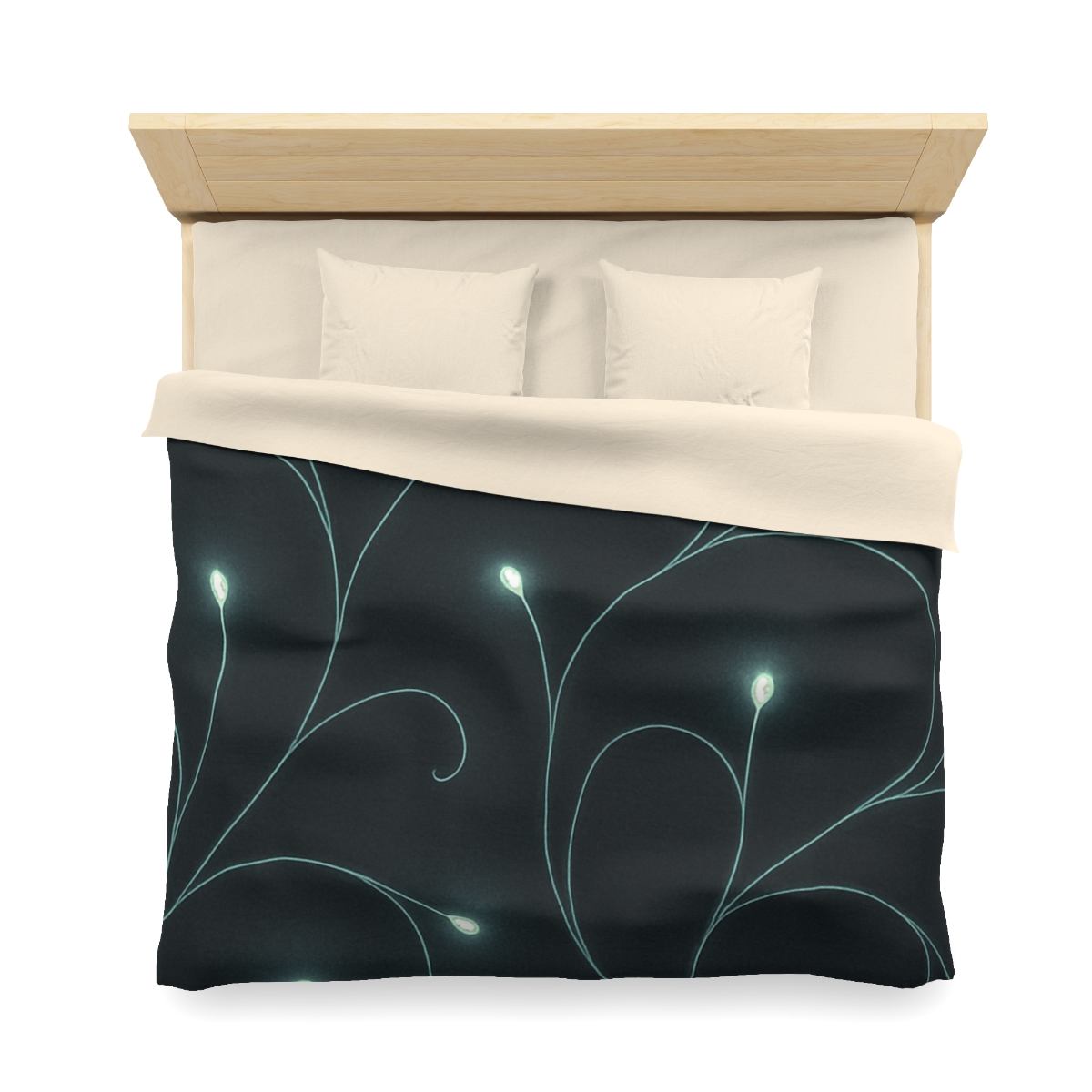 Starlit Vine Constellation soft comforter duvets