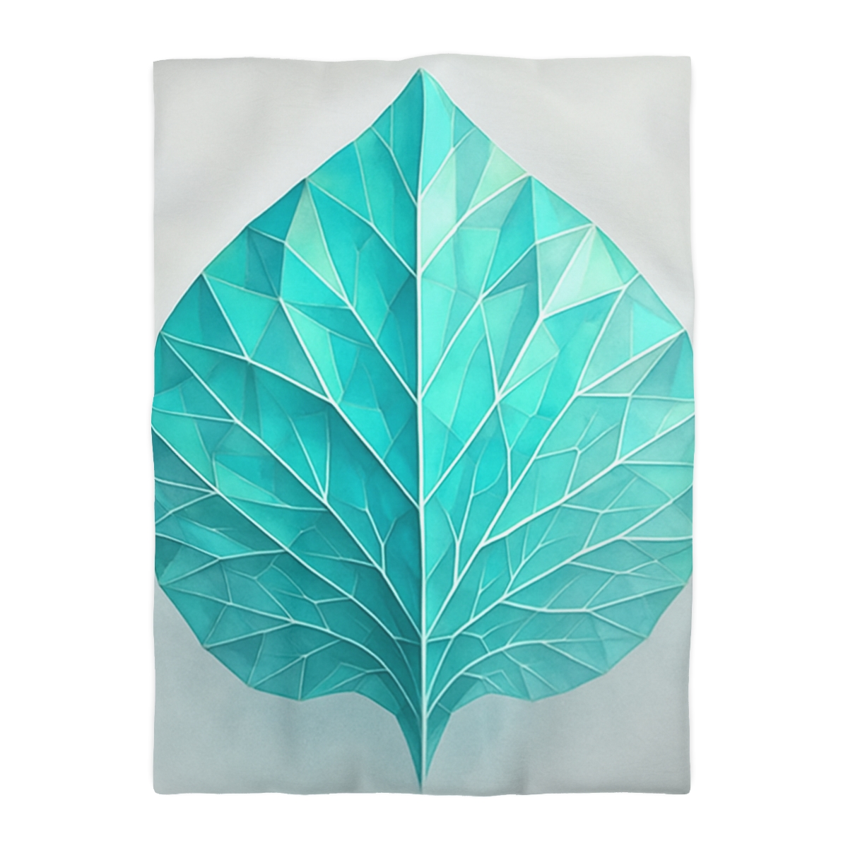 Leaf Vein Prism Fan duvets for gifts