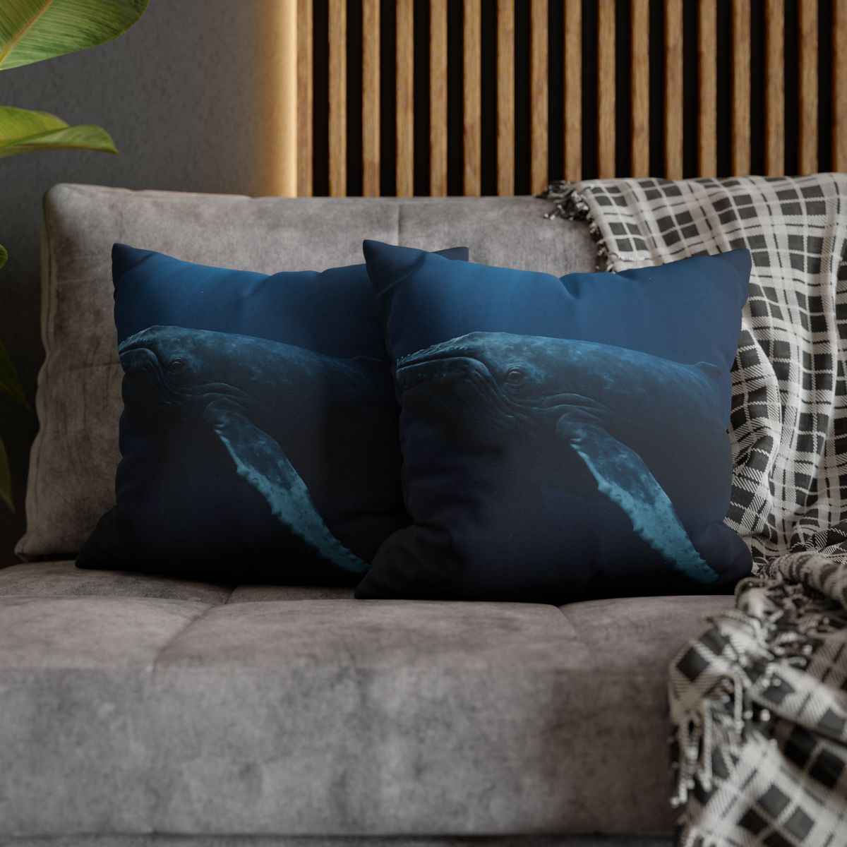 Deep Chorus Humpback Whale stylish decorative pillowcases