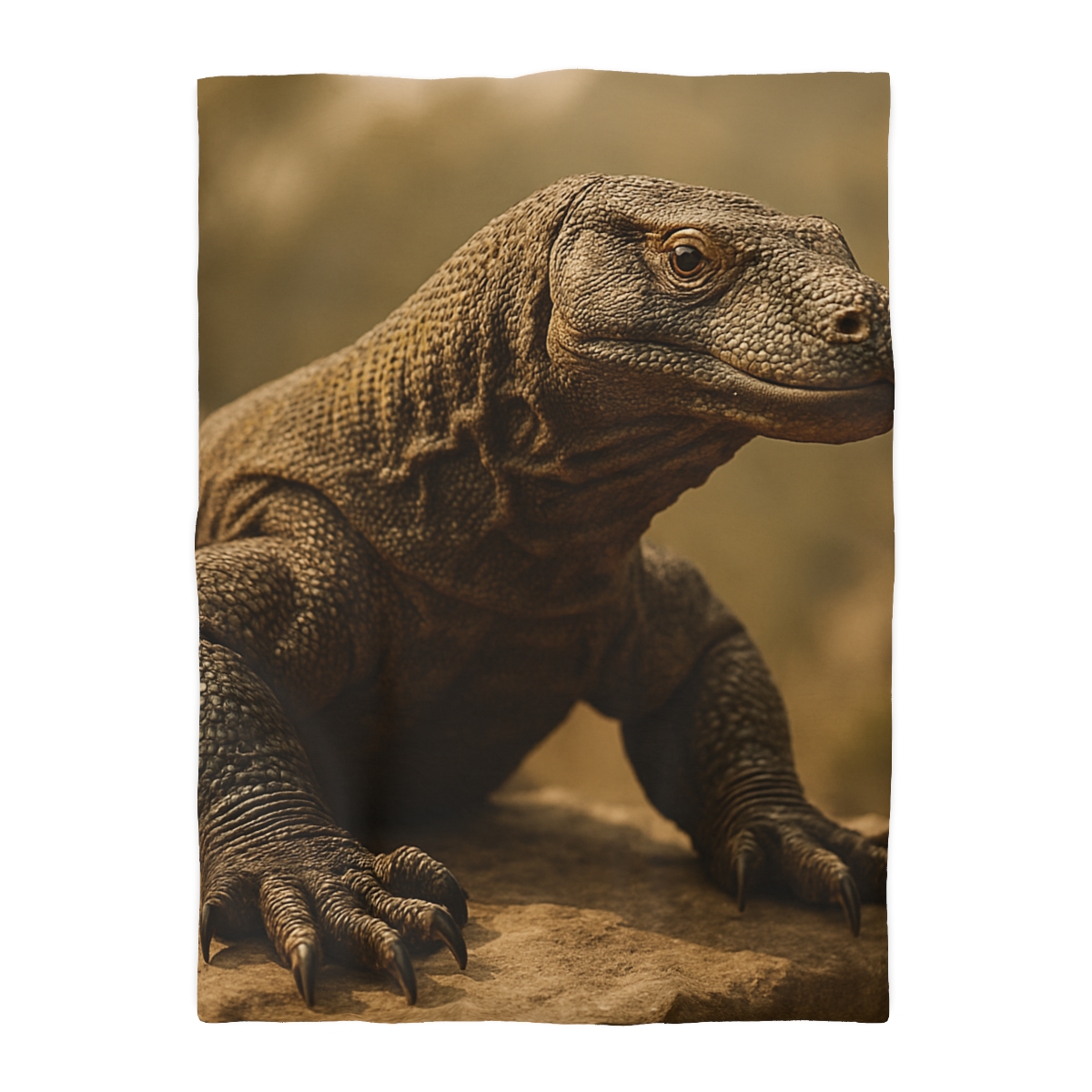 Ancient Sentinel Komodo Dragon stylish duvet covers