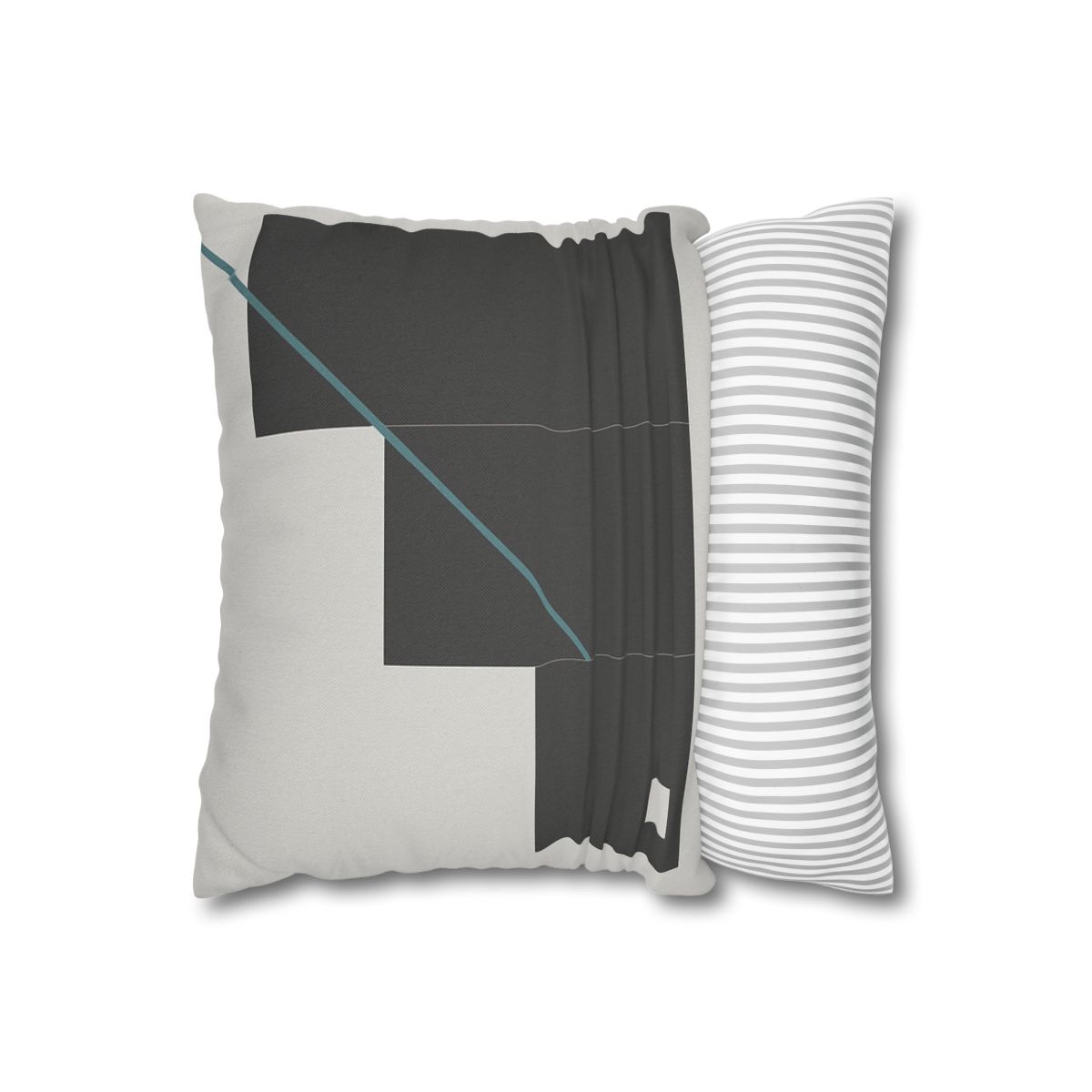 Stepped Rectangles With Quiet Diagonal stylish decorative pillowcases