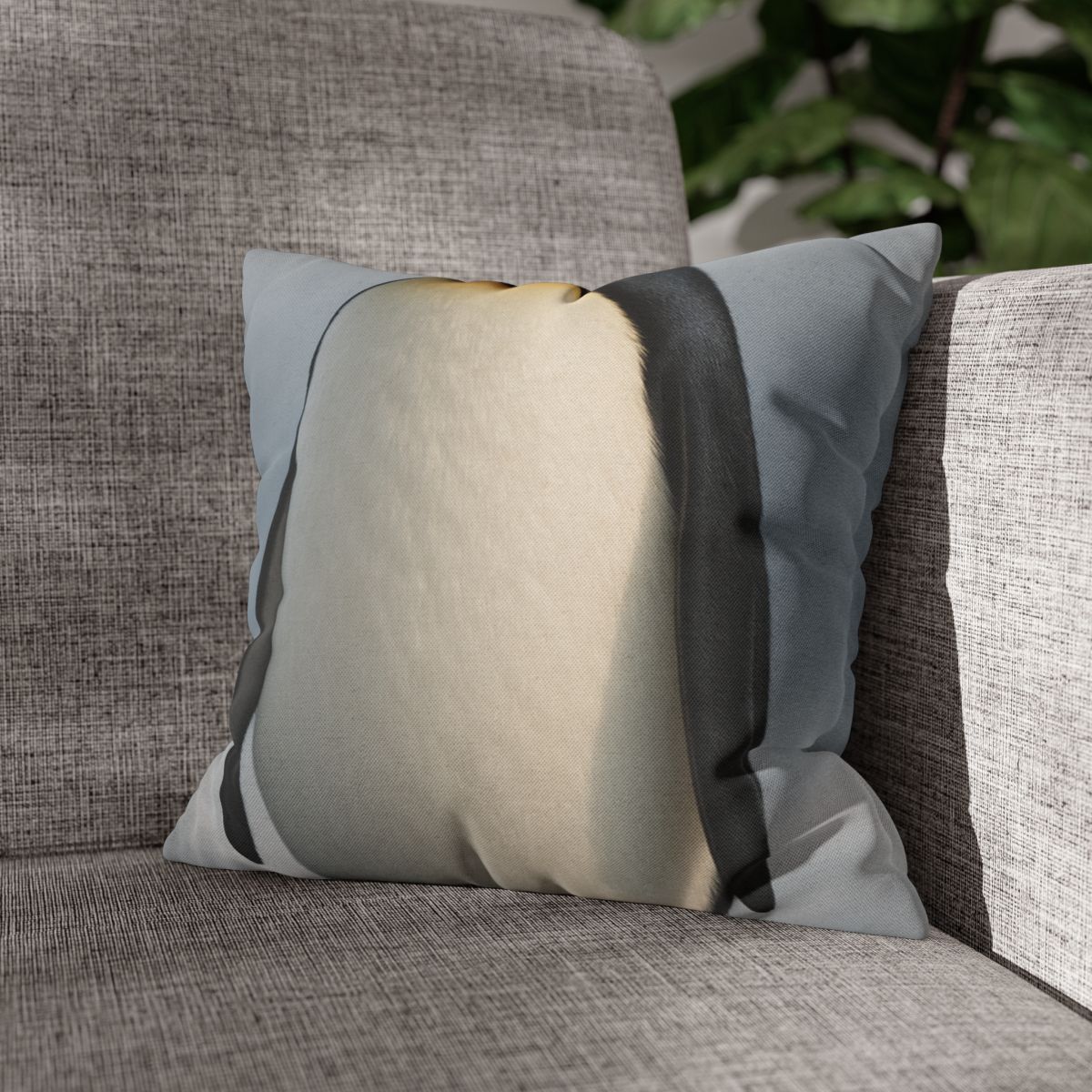 Frost Line Emperor Penguin designer print pillow cases