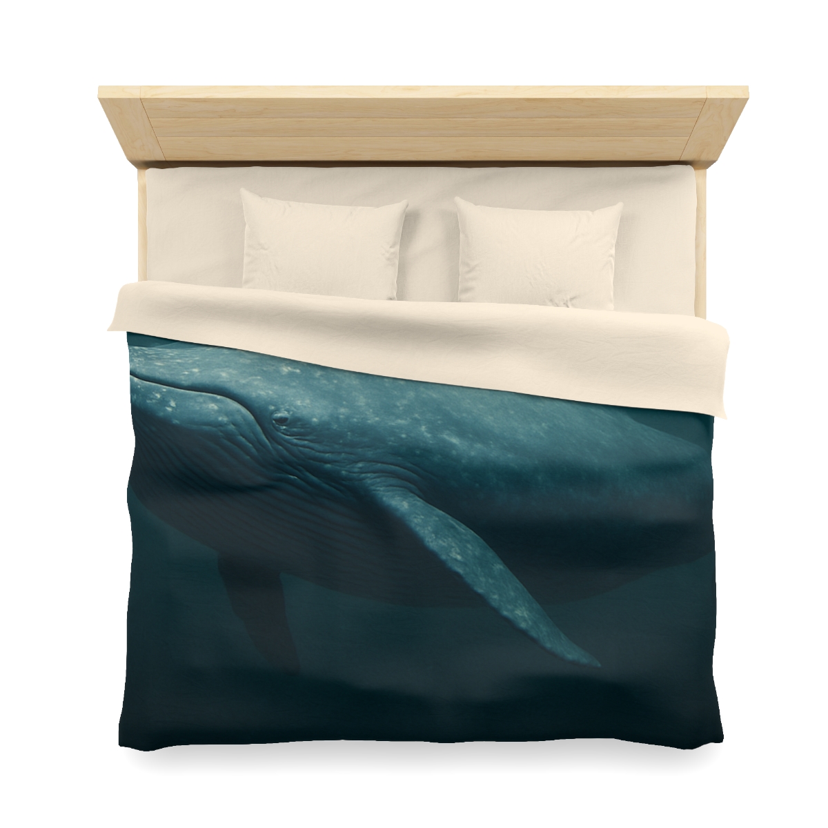 Ocean Song Blue Whale stylish duvet covers