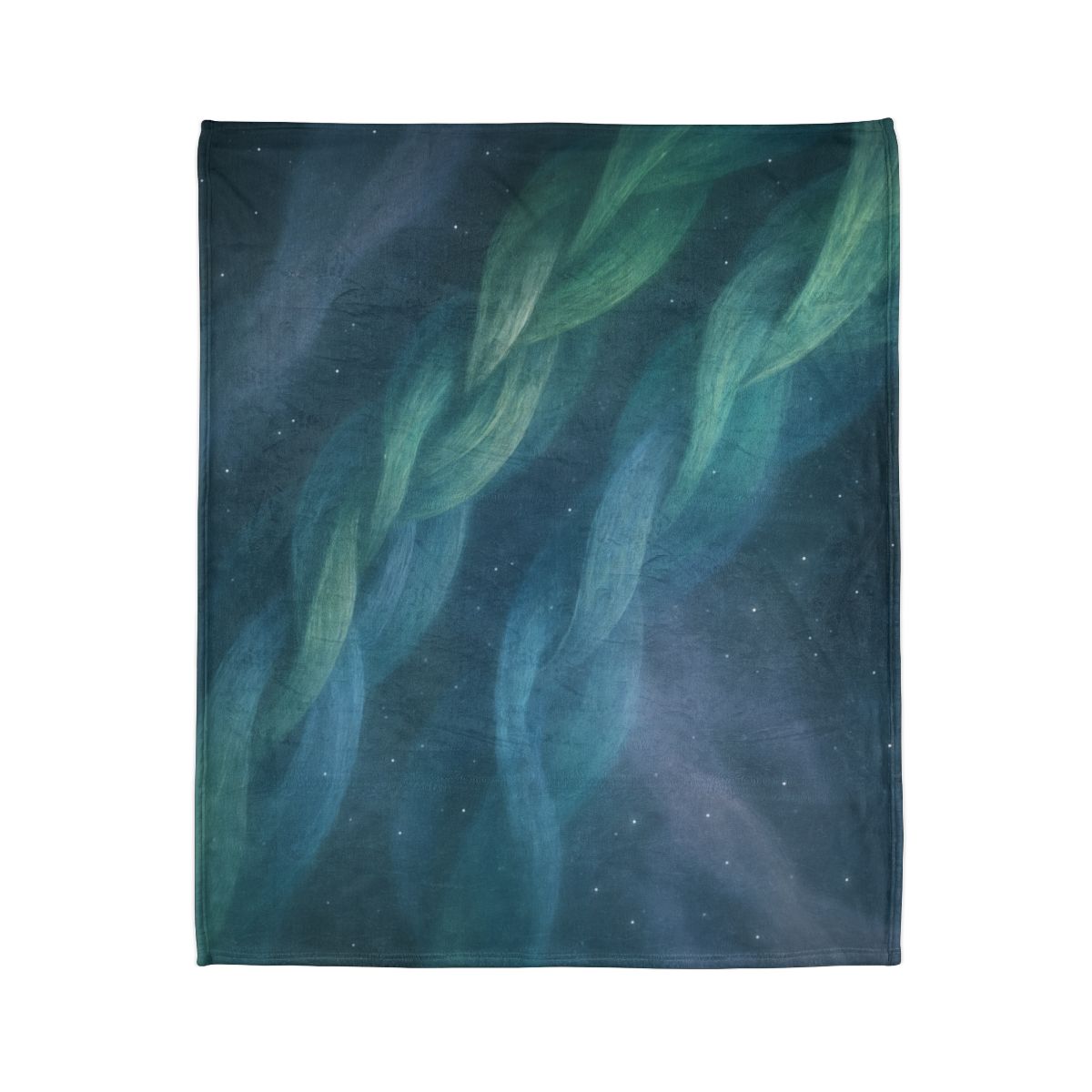 Auroral Nebula Weave stylish throw blankets