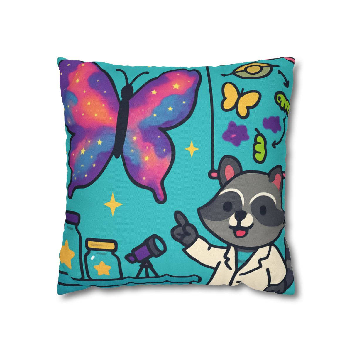 Nebula Garden Butterflies Lab custom pillow cases