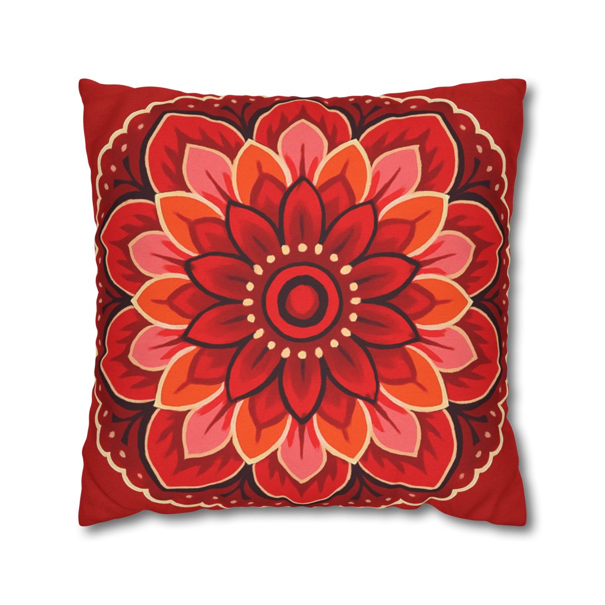 Bloom Burst Mandala trendy patterned pillow cases