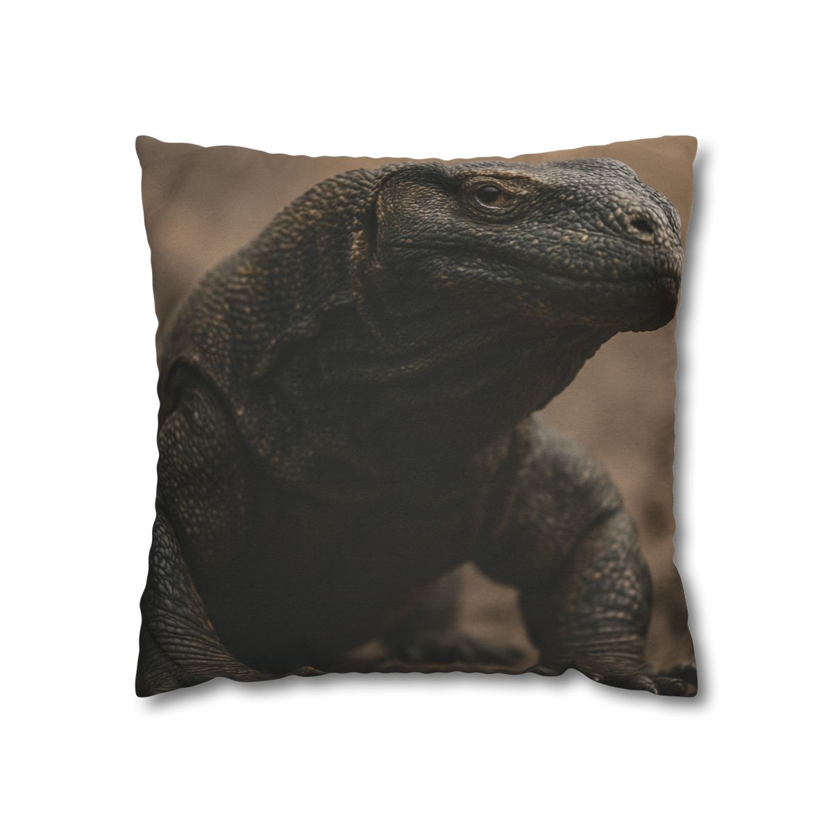 Ancient Sentinel Komodo Dragon trendy patterned pillow cases