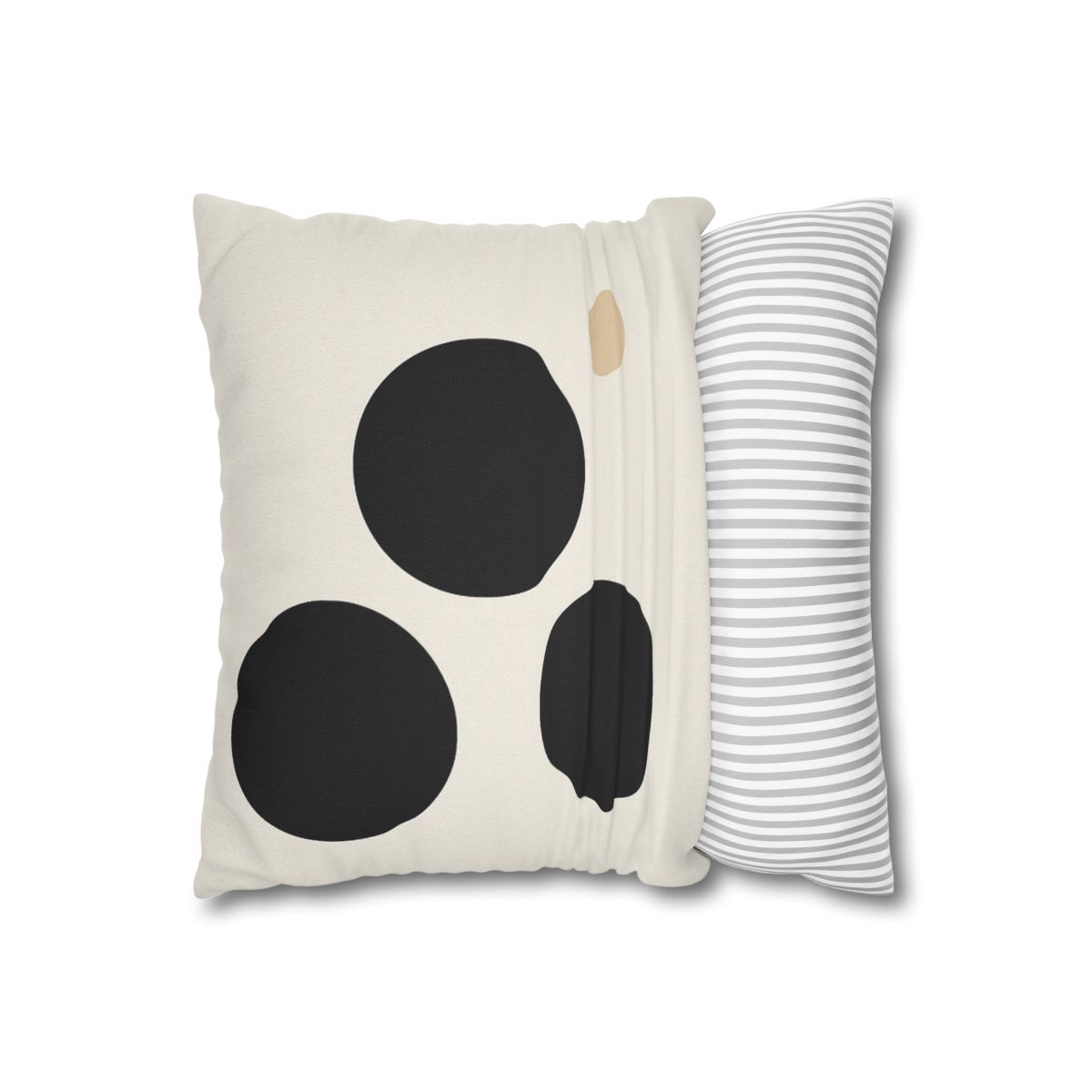 Asymmetric Dot Cluster custom pillow cases