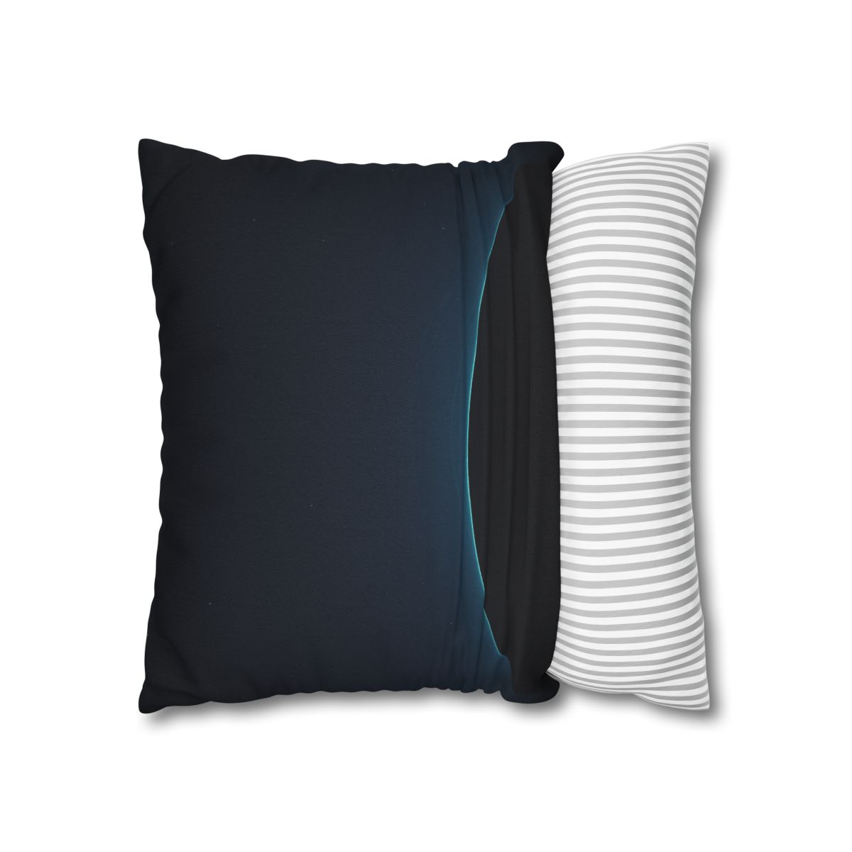 Black Horizon Silhouette comfortable bedding pillow covers