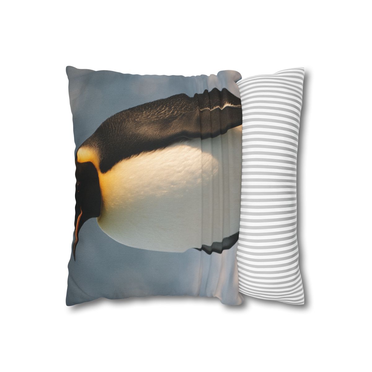 Aurora Drift Emperor Penguin unique gift pillow cases
