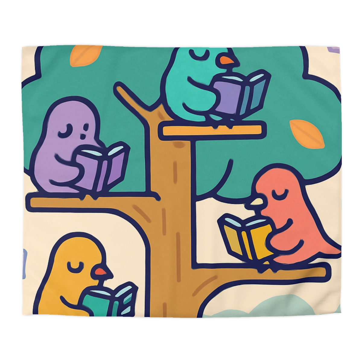 Library Of Magical Birds trendy bedroom duvets