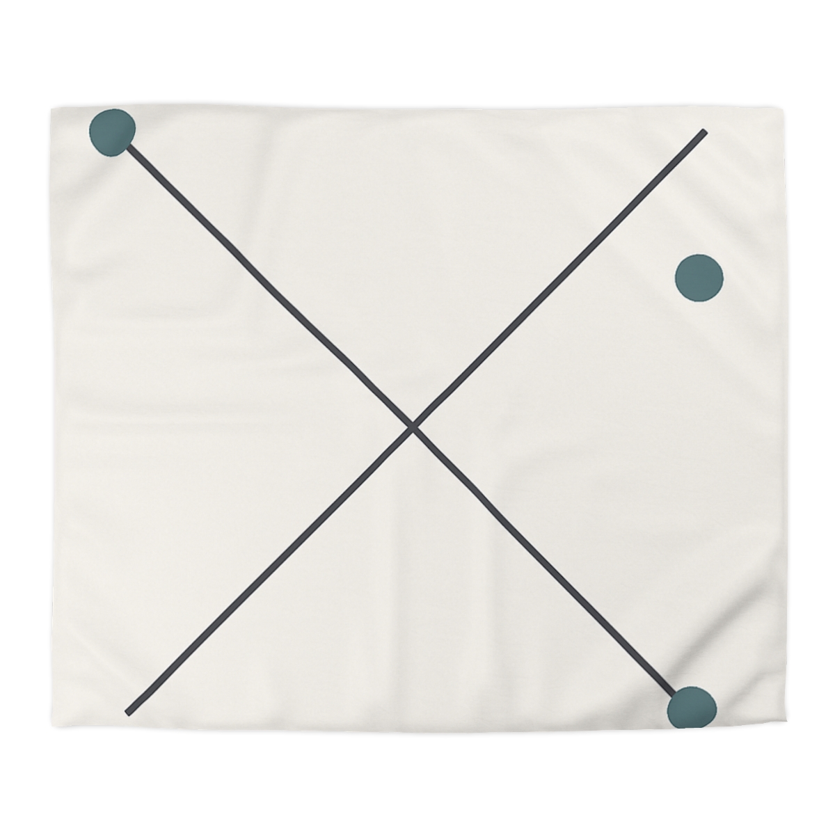 Crossed Vector Starfield soft comforter duvets