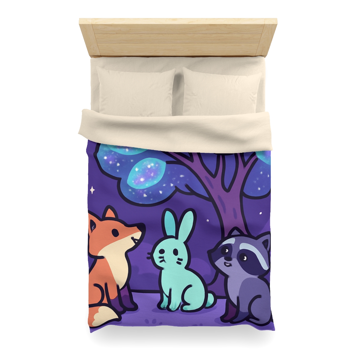 Nebula Forest Friends warm winter duvets